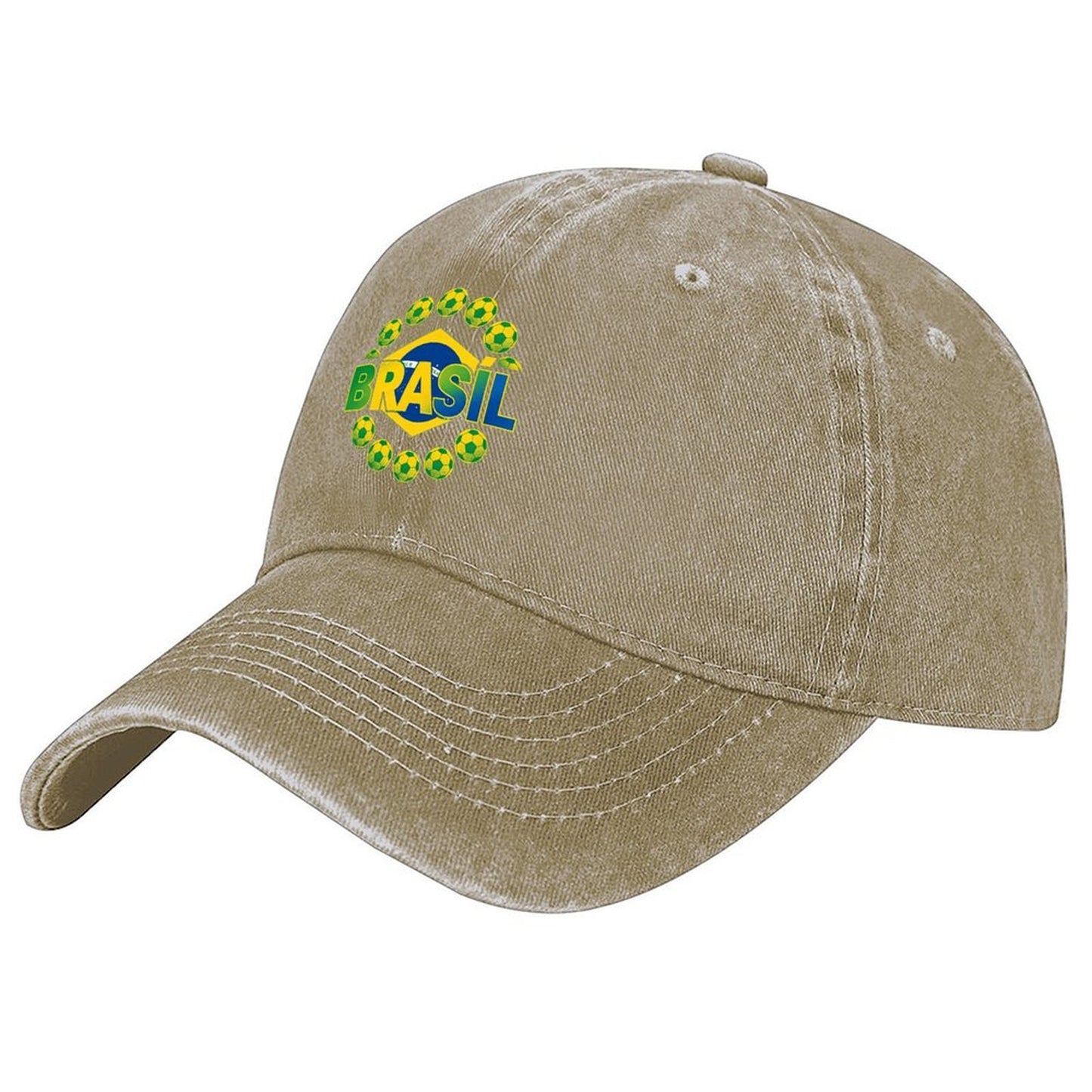 Custom Photo & Text Washed Denim Western Cowboy Hat Unique Personalized Design Hat for Gift & Collection