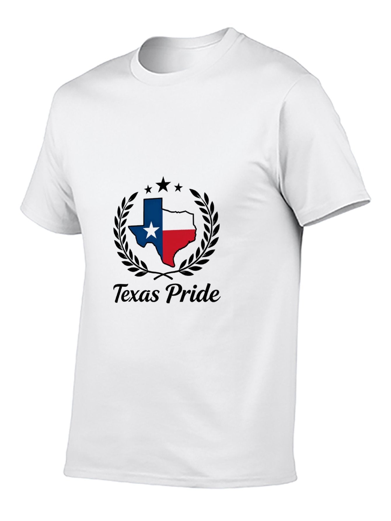 180g Pure Cotton Men's and Women's Texas State Pride Graphic T-Shirt, USA Casual Cotton Tee
