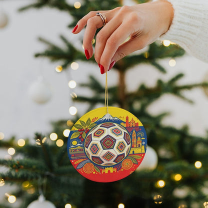 World Cup 2026 Custom Circular Pendant Necklace, One Size Fashion Accessory