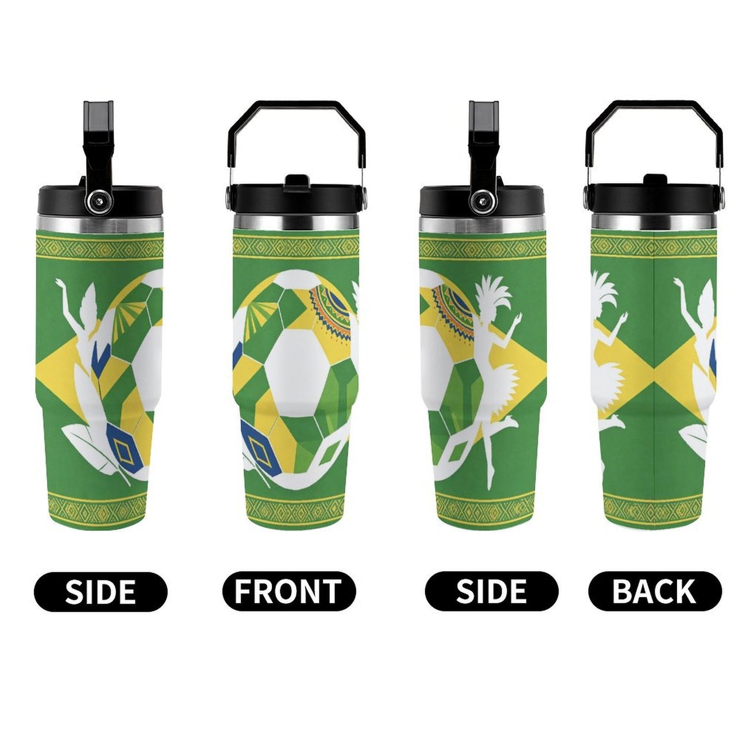 30 Oz Large Capacity Stainless Steel Car Travel Mug