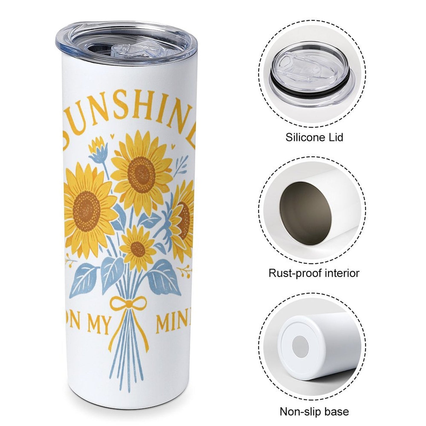 20Oz Large Capacity Stainless Steel Car Travel Mug