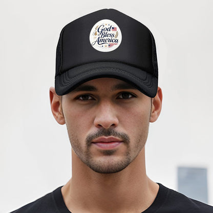 Custom Logo Breathable Mesh Baseball Cap Adjustable Snapback Hat for Men Daily Use