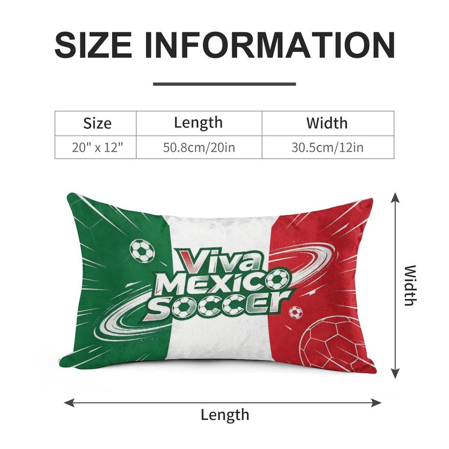 12"x20" Golden Velvet Pillowcase , World Cup Graphic Pillowcase with Unique design, Perfect for Bedroom, Dorm and a Nice Gift