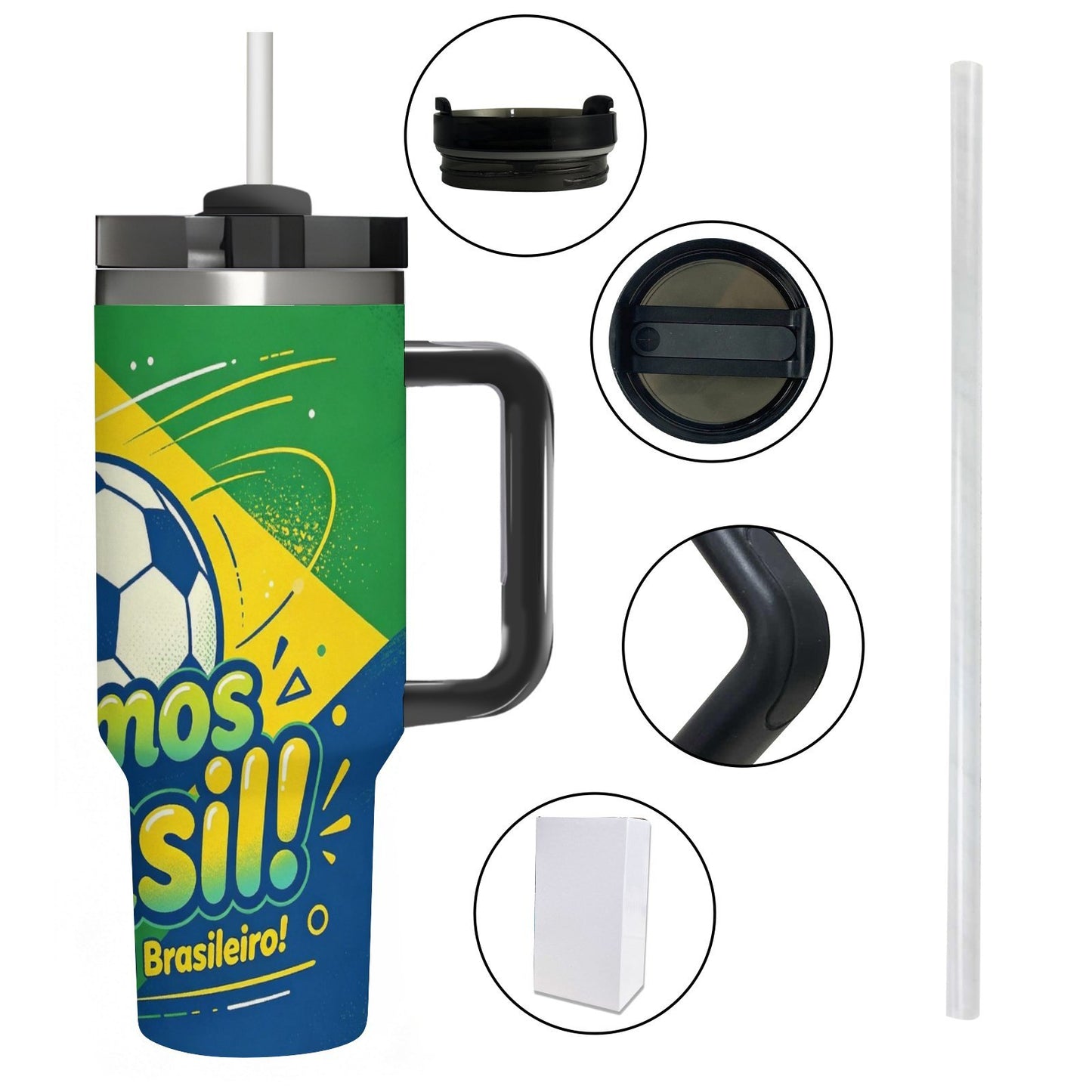 40Oz Large Capacity Stainless Steel Car Insulated Tumbler