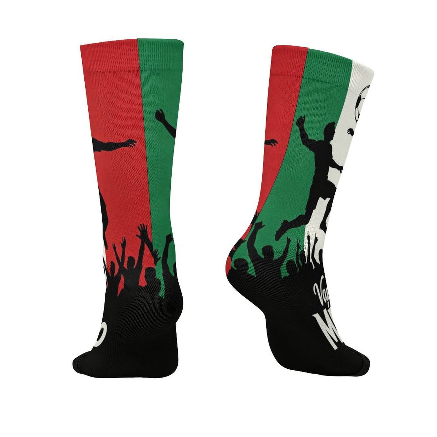 Boys & Girls Full Graphic Printed Socks ,World Cup 2026 Mexico Graphic, Stretchy Casual Socks for Children(5) Style S