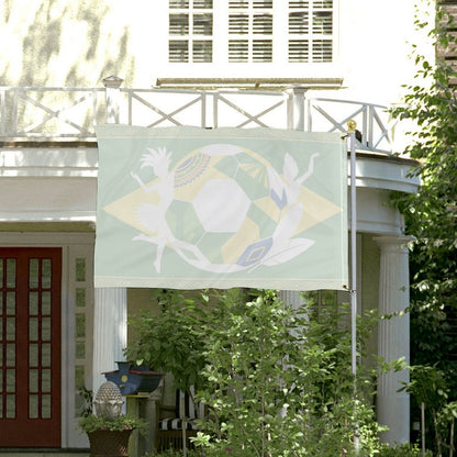 24"x35" Patriotic Flag World Cup 2026 Brazil Graphic Print Weather Resistant Home Yard Decor