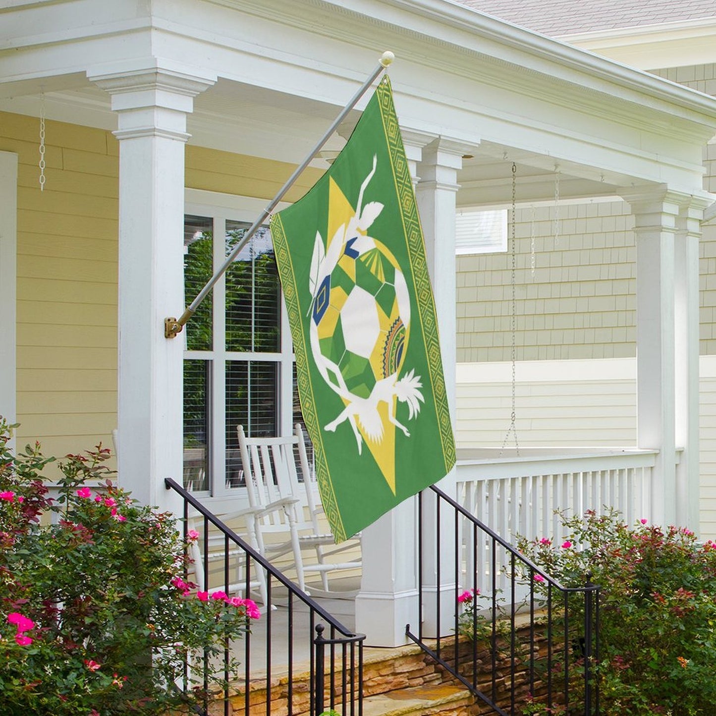 24"x35" Patriotic Flag World Cup 2026 Brazil Graphic Print Weather Resistant Home Yard Decor