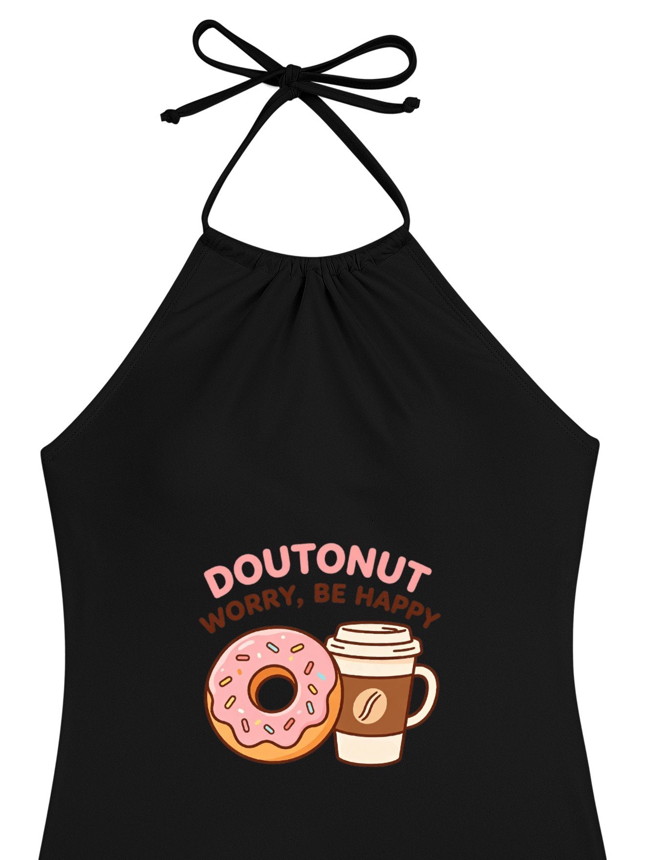 Cute Graphic Swimsuit Set, Women's Two Piece Bathing Suit for Beach & Vacation