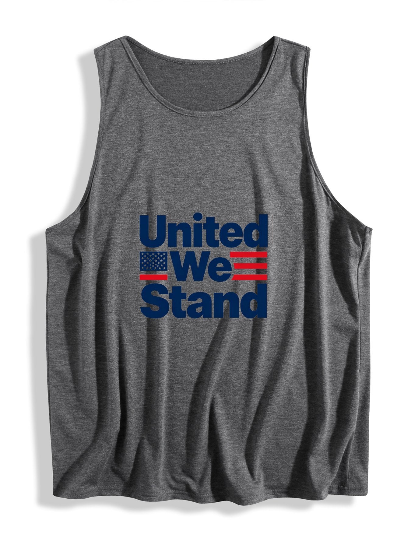 Women's USA 250th. "United We Stand"Sleeveless T-shirt, Casual Cotton Daily Wear Tank Top