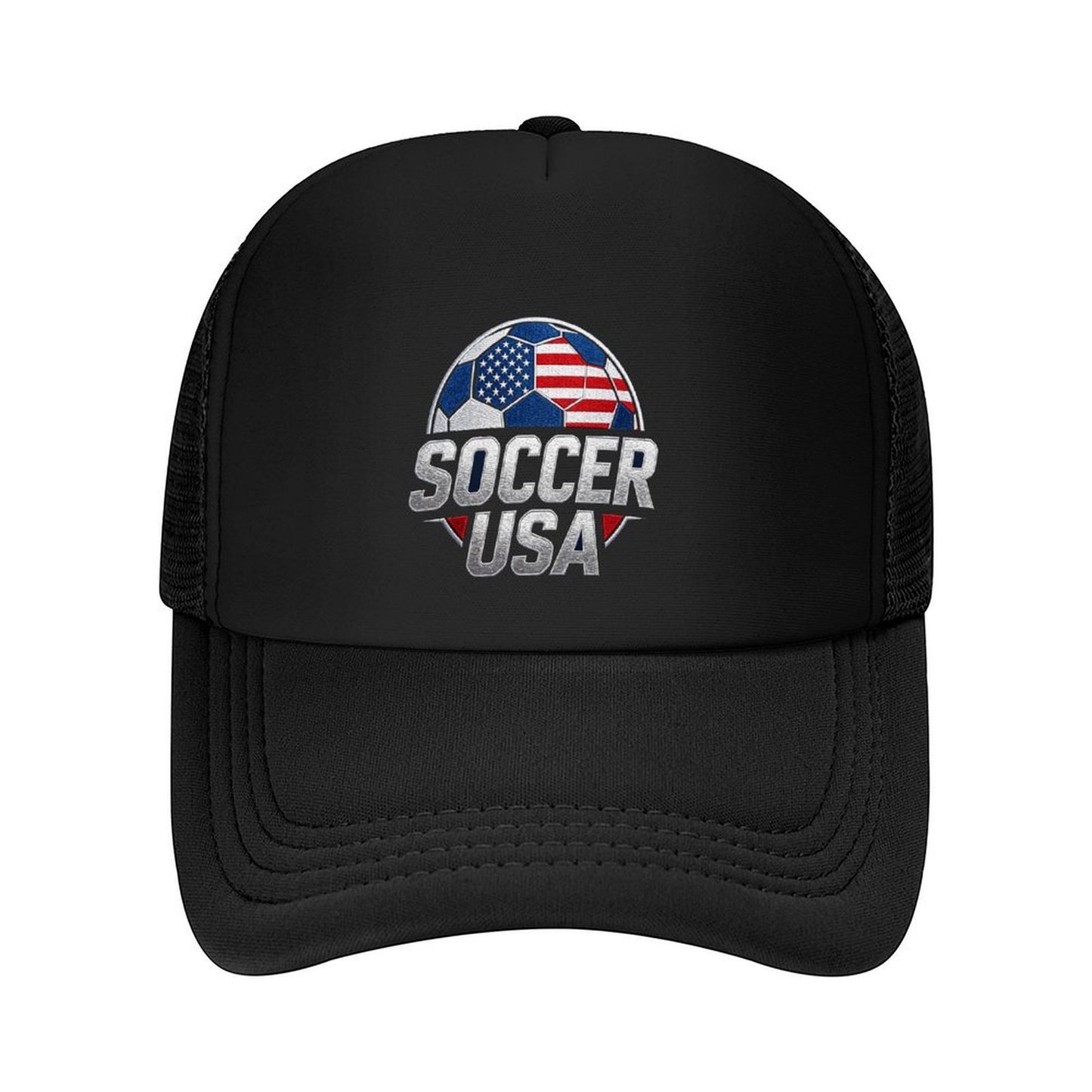 Personalized Graphic Mesh Trucker Hat Custom Logo Mesh Baseball Cap Adjustable for Men Women