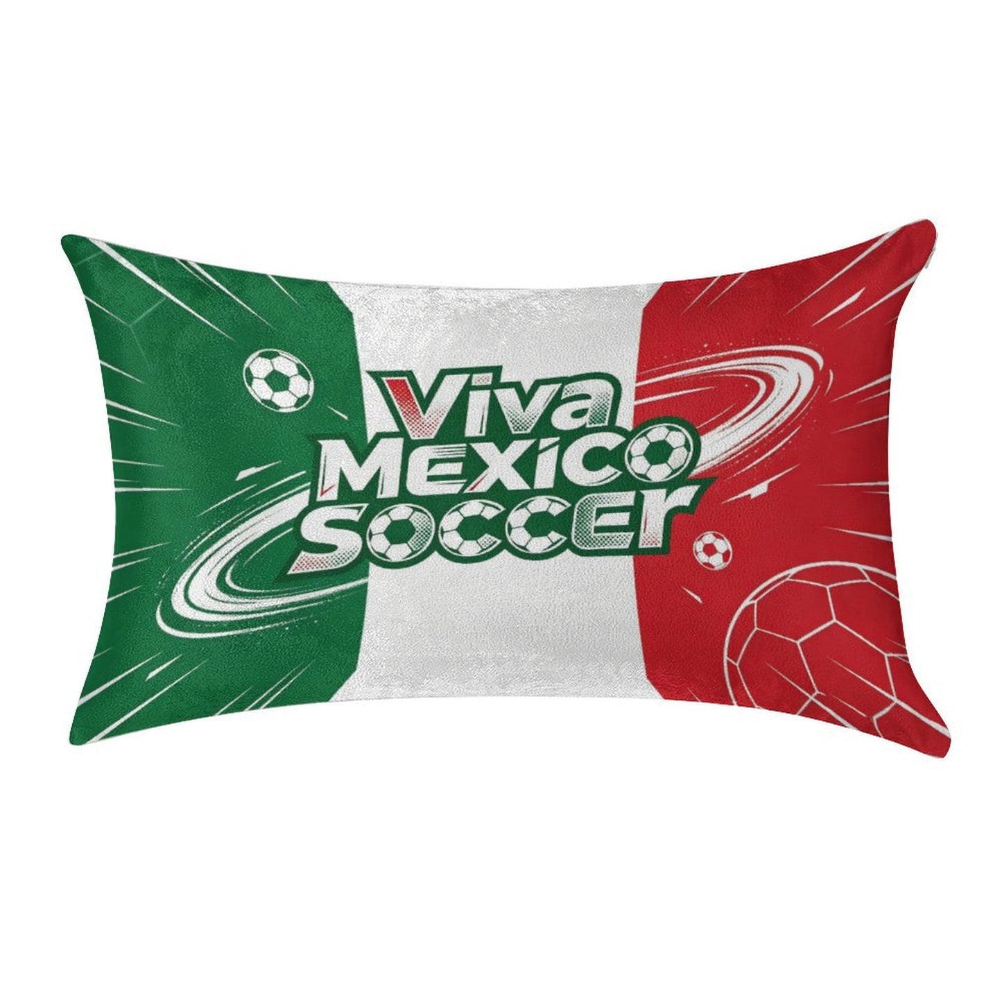 12"x20" Golden Velvet Pillowcase , World Cup Graphic Pillowcase with Unique design, Perfect for Bedroom, Dorm and a Nice Gift