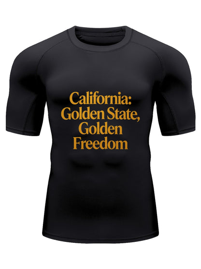 Retro Surf Graphic Suit, USA 250th. California State Pride Graphic Comfortable Water Sport Outfit as Gift for Men