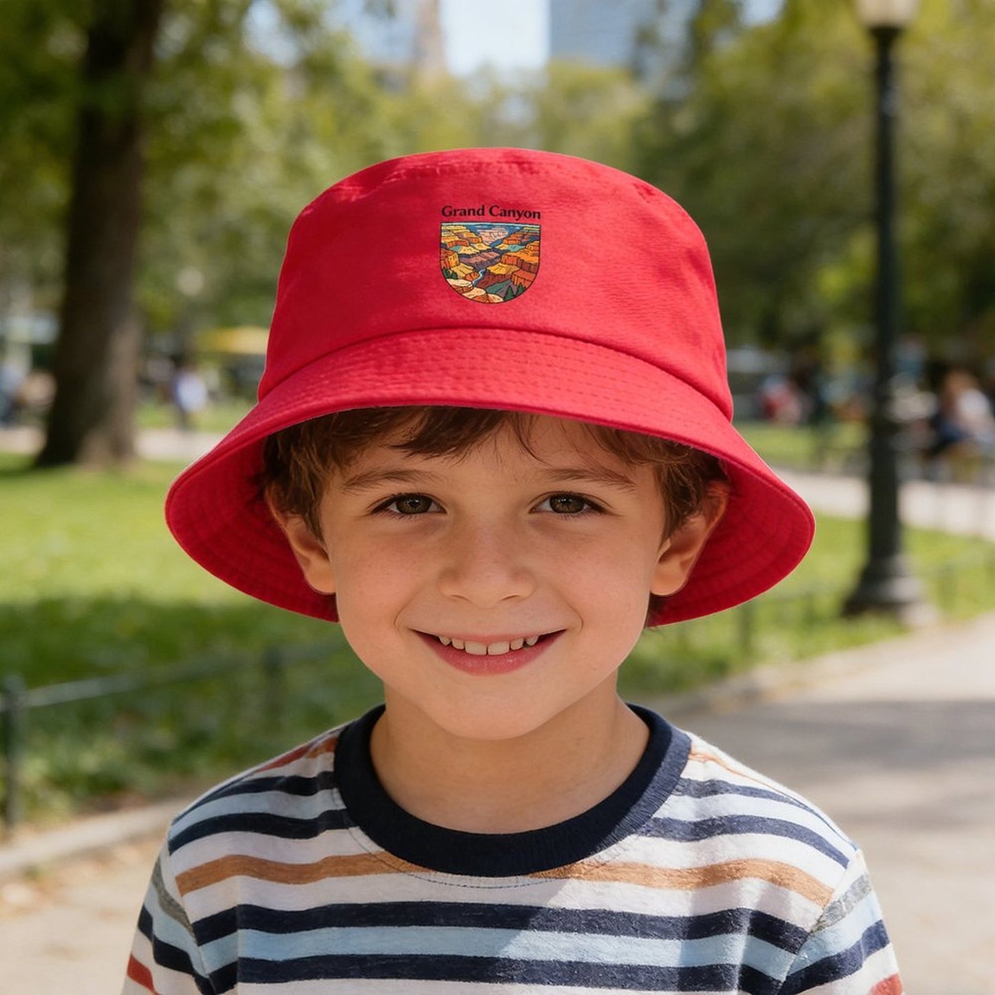 Children Fisherman Hat Unisex Casual Soft Hat for Little Kids Outdoor Activity Custom Graphic