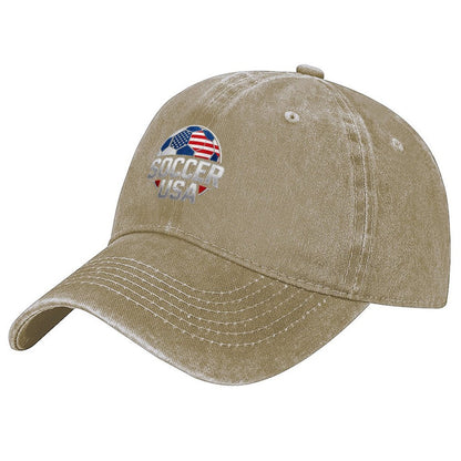 Custom Photo & Text Washed Denim Western Cowboy Hat Unique Personalized Design Hat for Gift & Collection