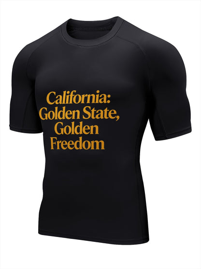 Retro Surf Graphic Suit, USA 250th. California State Pride Graphic Comfortable Water Sport Outfit as Gift for Men