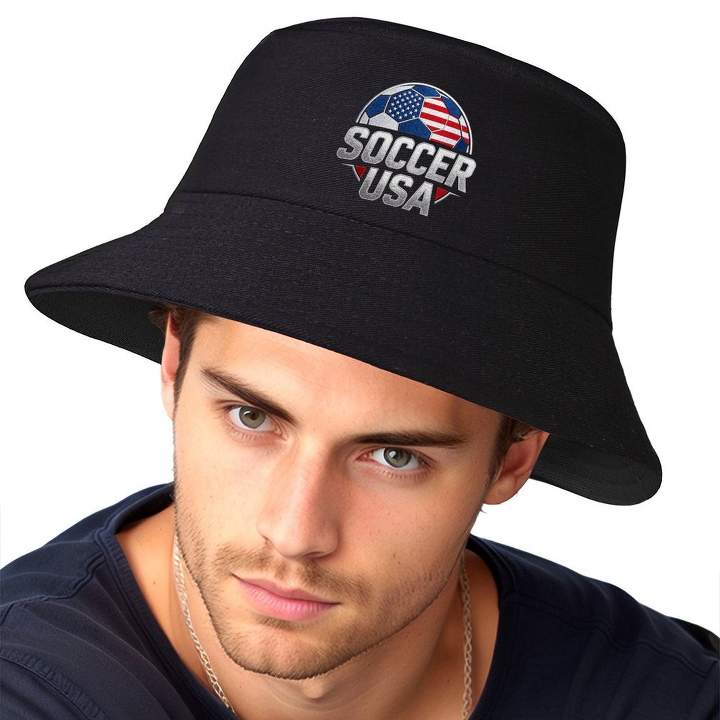 Men Women Custom Bucket Hat, Retro Printed Fisherman Cap, Breathable Sun Hat for Travel & Campin