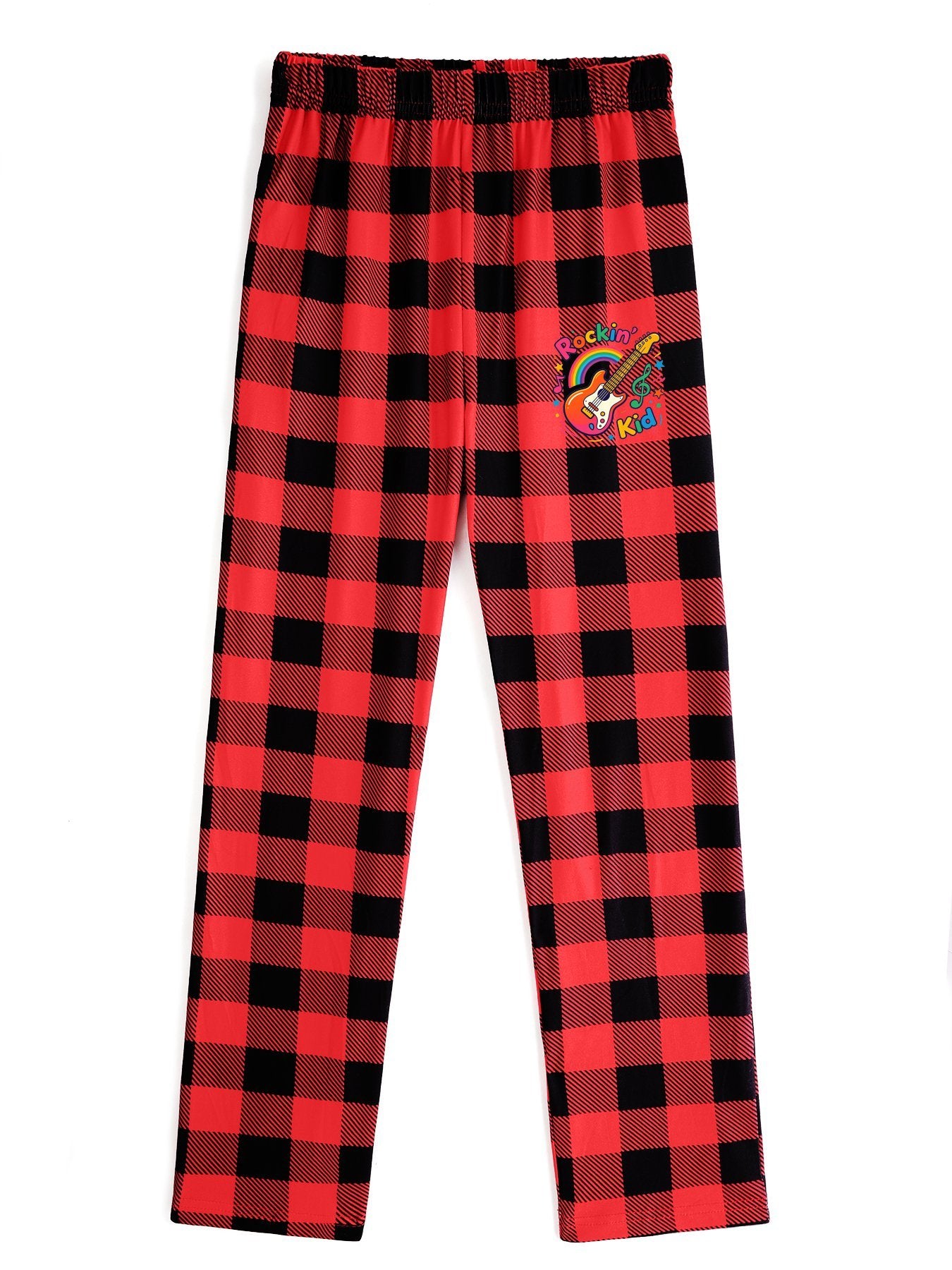 Adult's "Rock N Roll" Graphic Home Pants, Ultra Soft Lounge Wear for Home & Relax