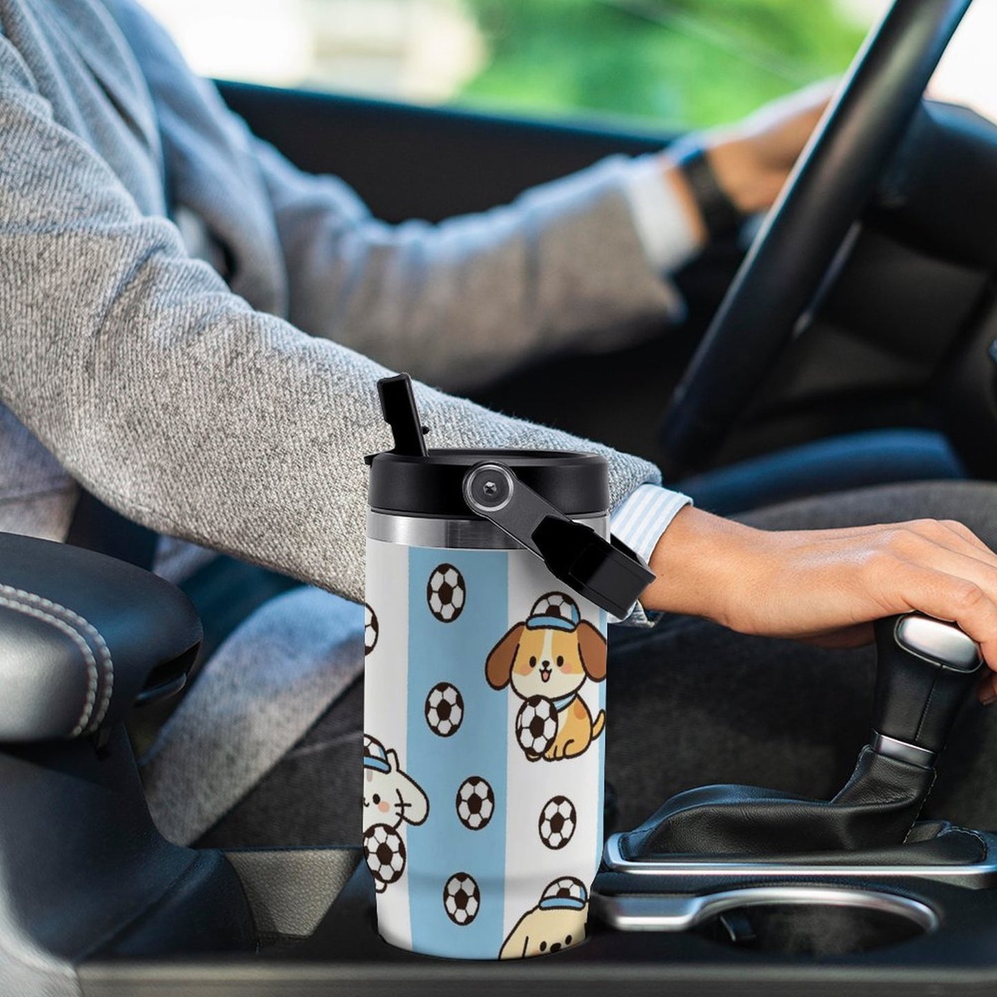 30Oz Large Capacity Stainless Steel Car Travel Mug
