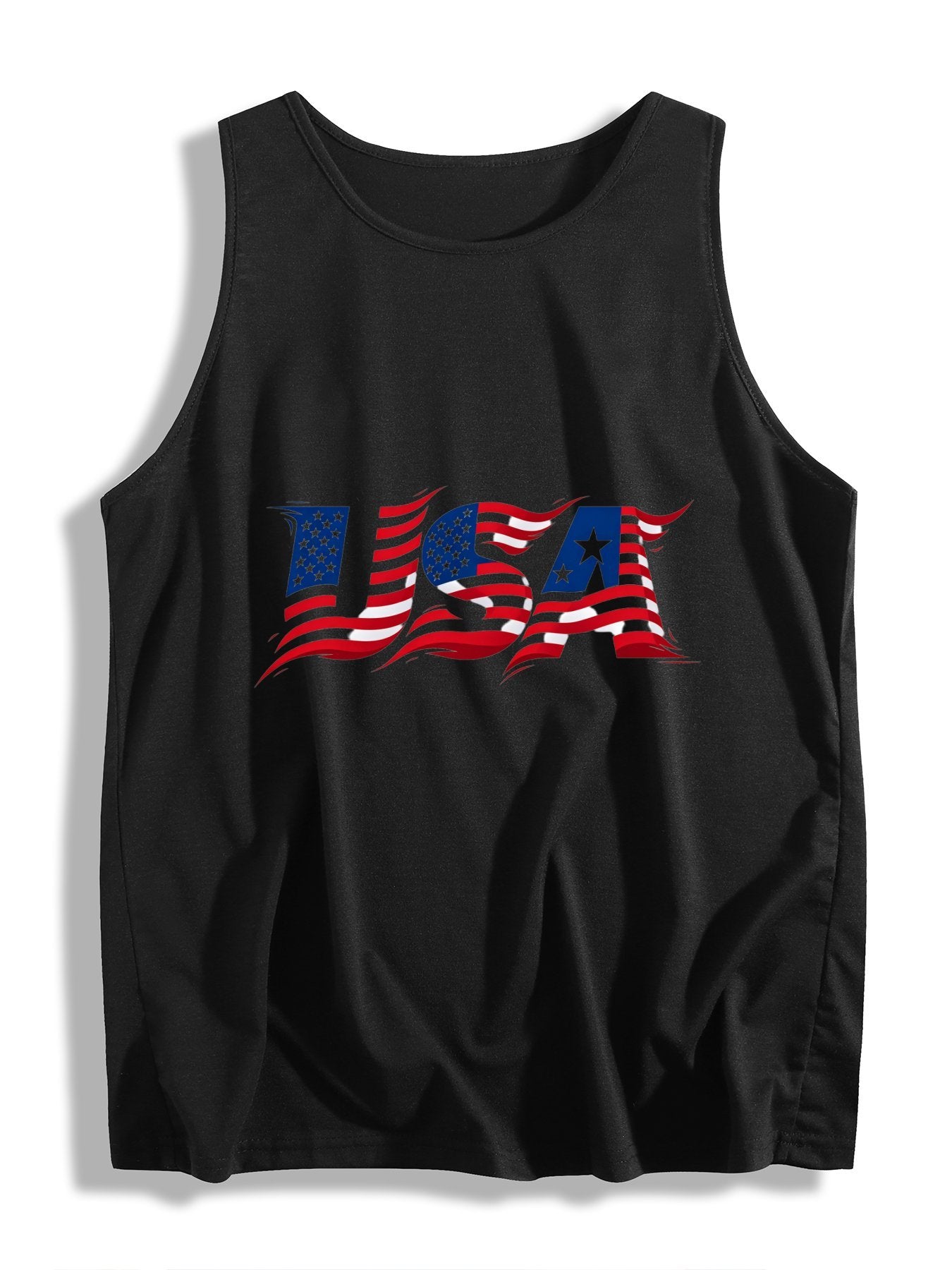 Women's USA 250th. Sleeveless T-shirt, Casual Cotton Daily Wear Tank Top